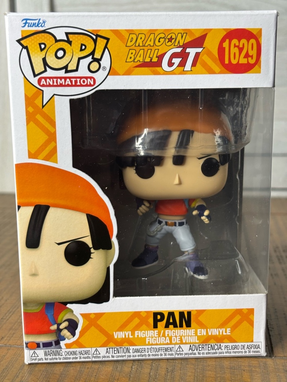 Dragon Ball GT Pan Funko Pop #1629 - Box Flaw / Great for OOB Collector